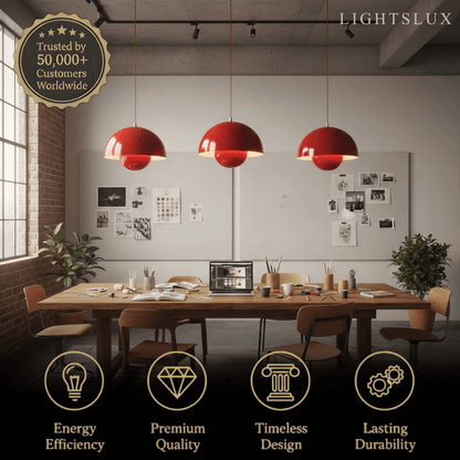 Morandia Art Deco Morandi Dome Pendant Light