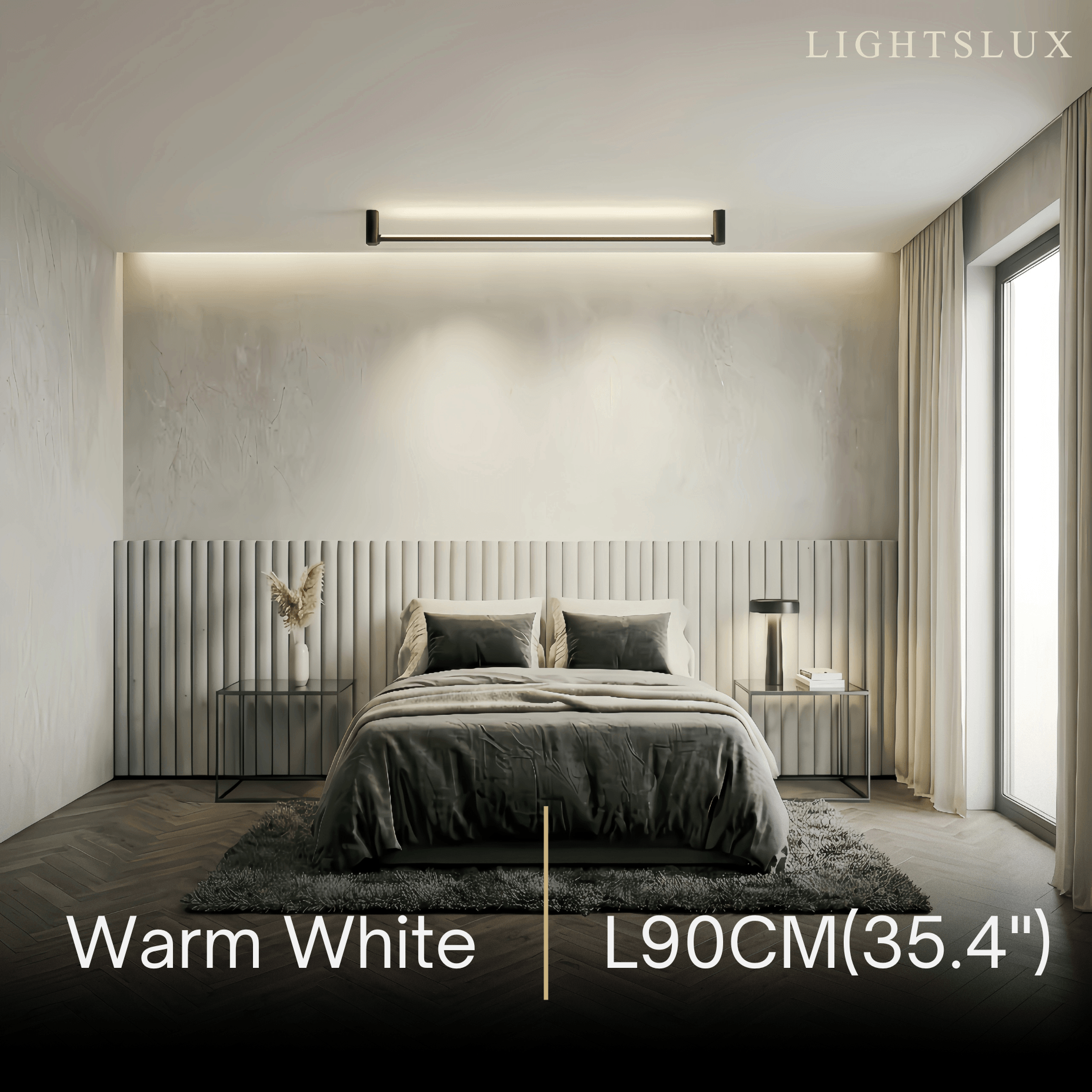 Arcato Modern Linear Ceiling Light