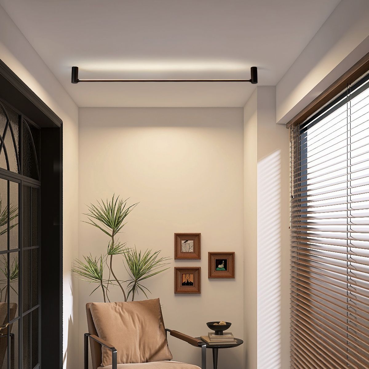Arcato Modern Linear Ceiling Light