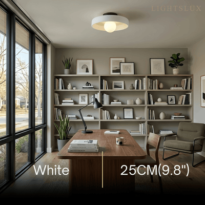 Modern_Round_Ceiling_Light_Orange