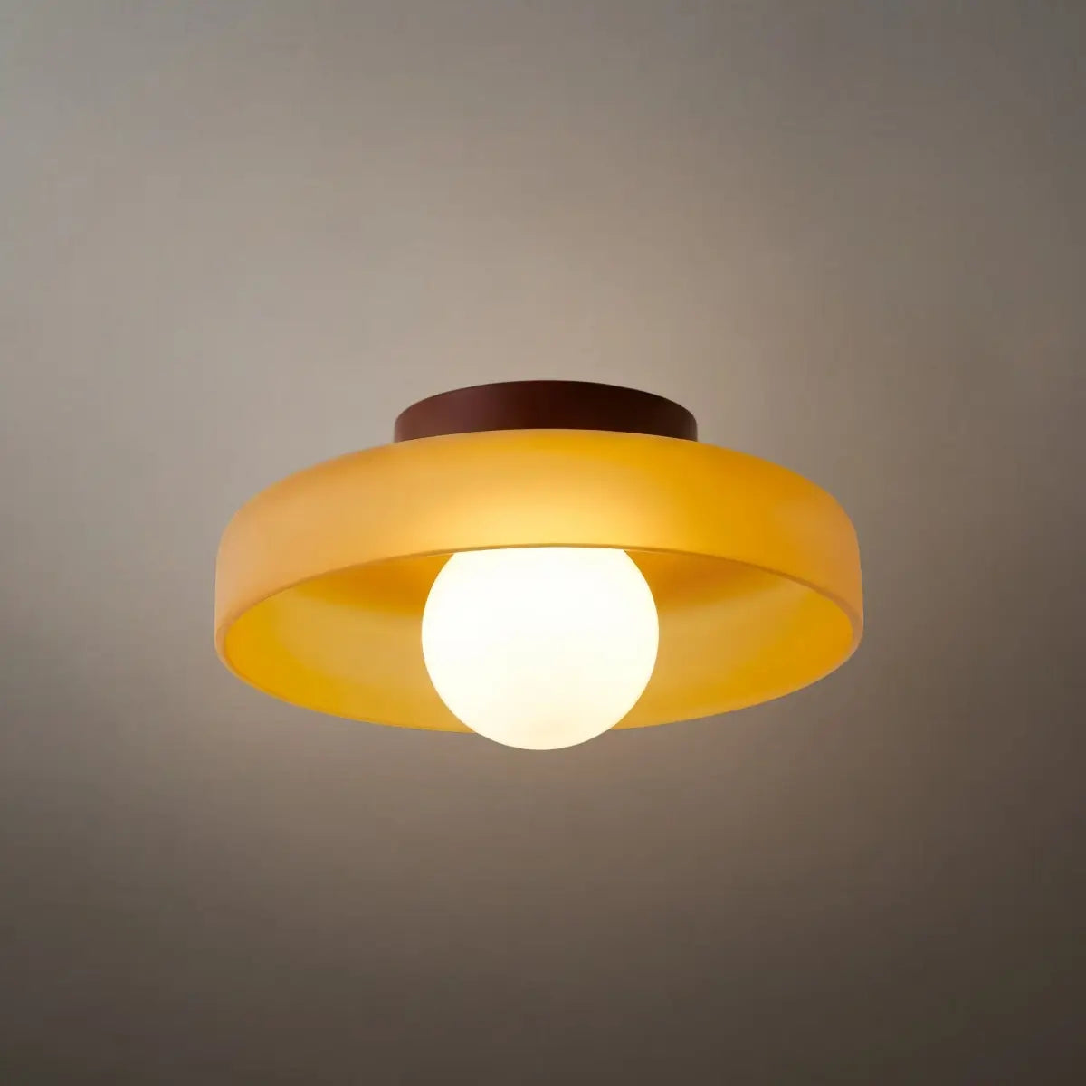 Modern_Round_Ceiling_Light_Orange