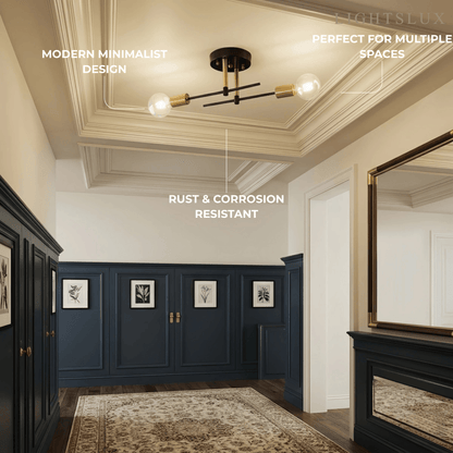 Modern Globe Ceiling Light