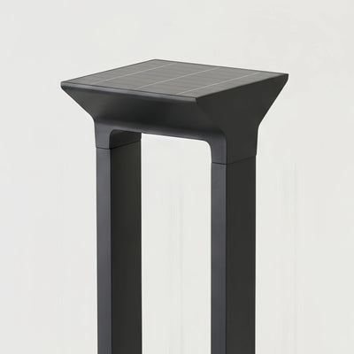 Irondale Industrie-Wegeleuchten – Schwarzes Acryl, unregelmäßiges Design für den Garten 