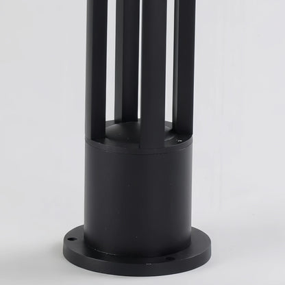 Irondale Industrie-Wegeleuchten – Schwarzes Acryl, unregelmäßiges Design für den Garten 