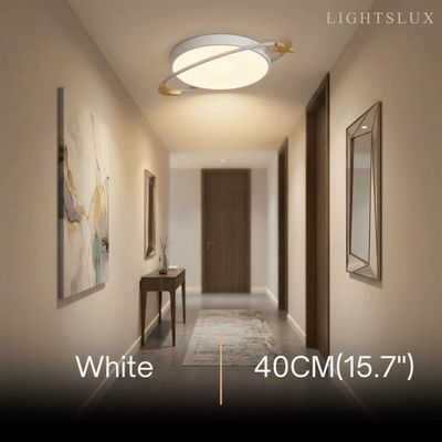 Vivara Modern Ceiling Light - Dimmable Grey/White/Green for Bedroom