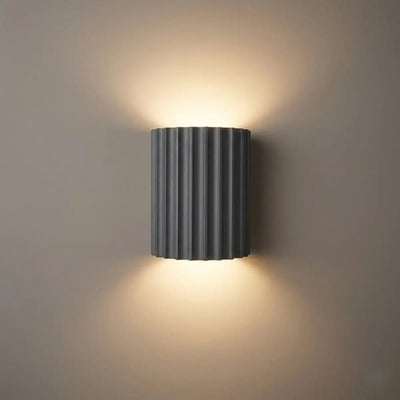 Arcato Modern Resin Wall Light – Green/Grey/Orange for Living Room/Bedroom