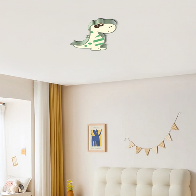 Moderne, dimmbare Deckenleuchte Vivara – Niedliches Drachendesign fürs Kinderzimmer