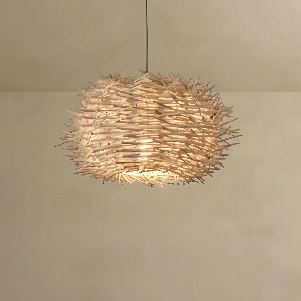 Bamburo_Farmhouse__Wood_Pendant_Light_Brown_for_Living_Room