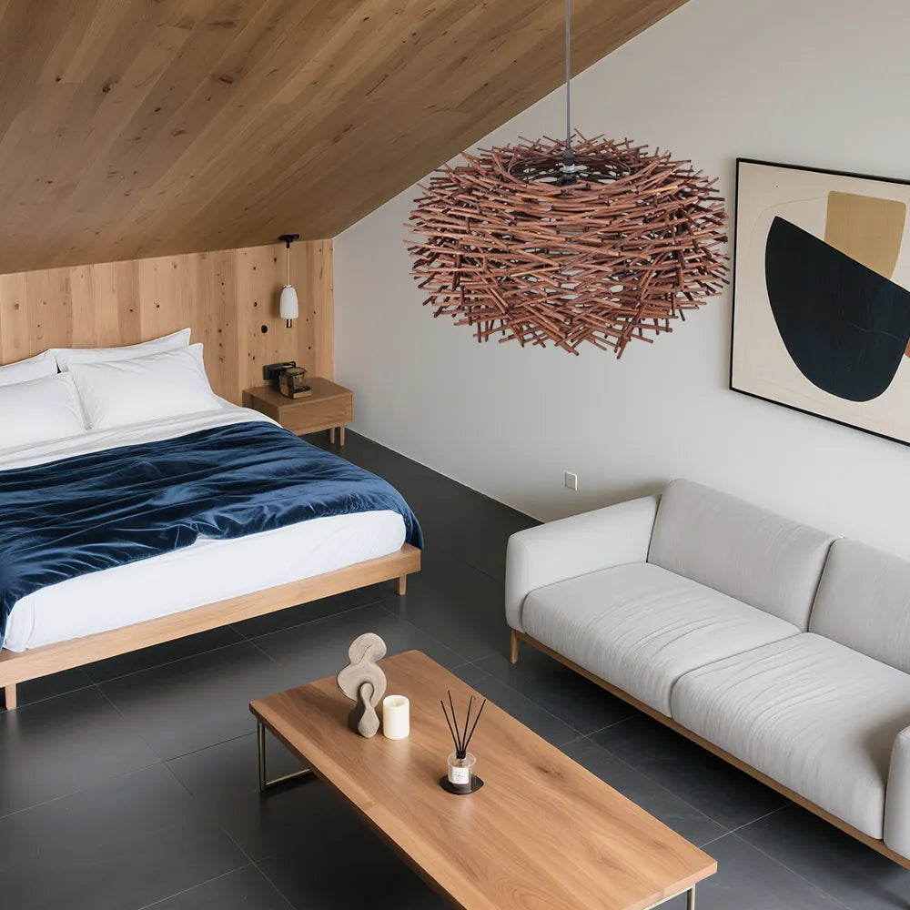 Pendant Light – Brown for Living Room