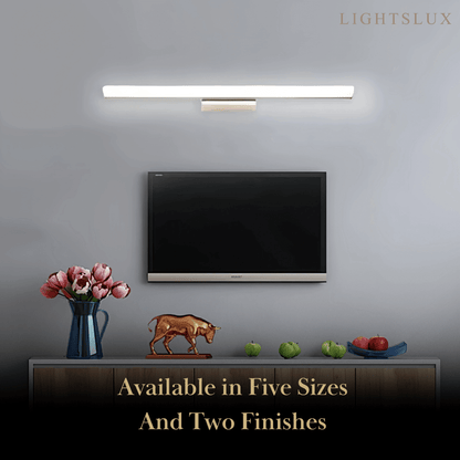 Minimalist Linear Vanity Wall Lamp