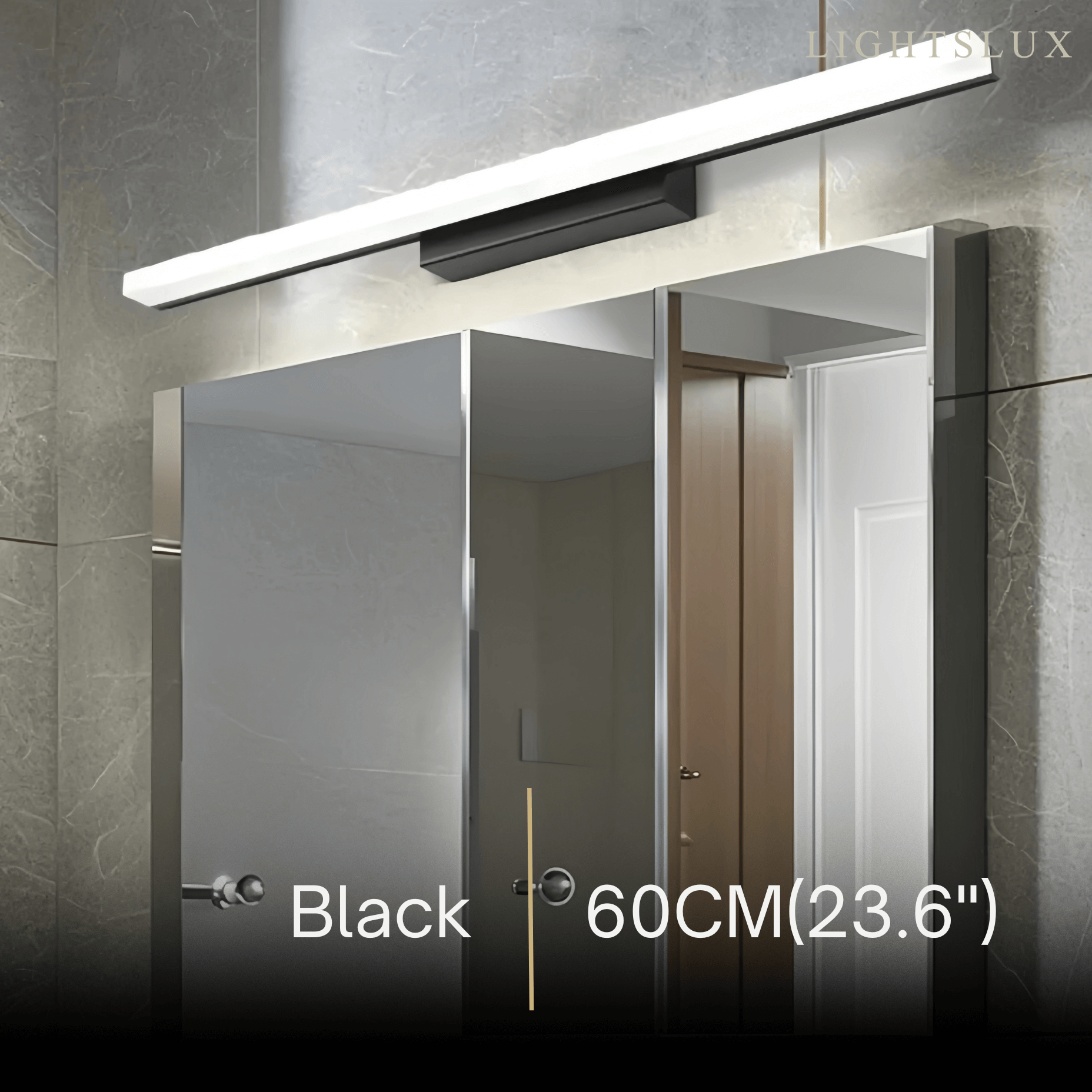 Minimalist Linear Vanity Wall Lamp