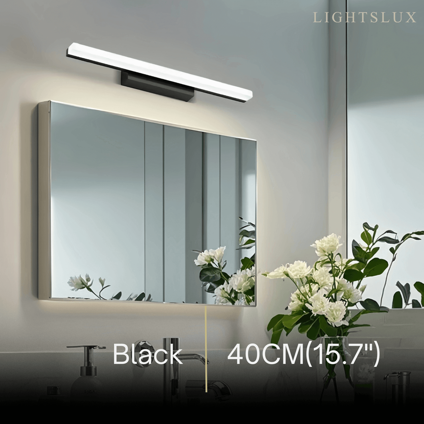 Minimalist Linear Vanity Wall Lamp