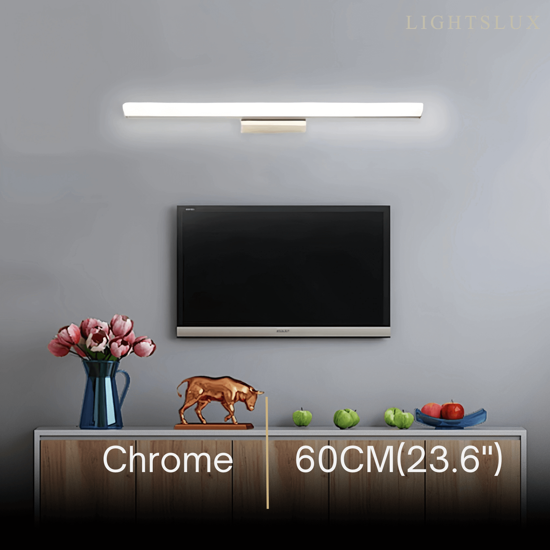 Minimalist Linear Vanity Wall Lamp