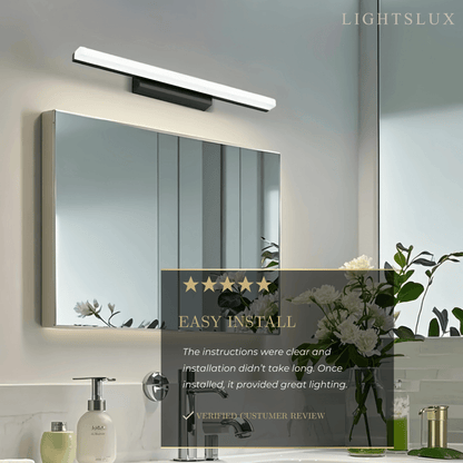Minimalist Linear Vanity Wall Lamp
