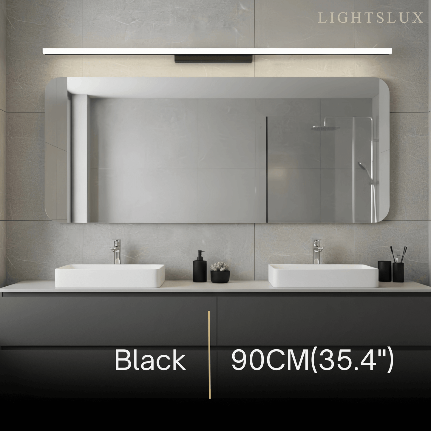 Minimalist Linear Vanity Wall Lamp