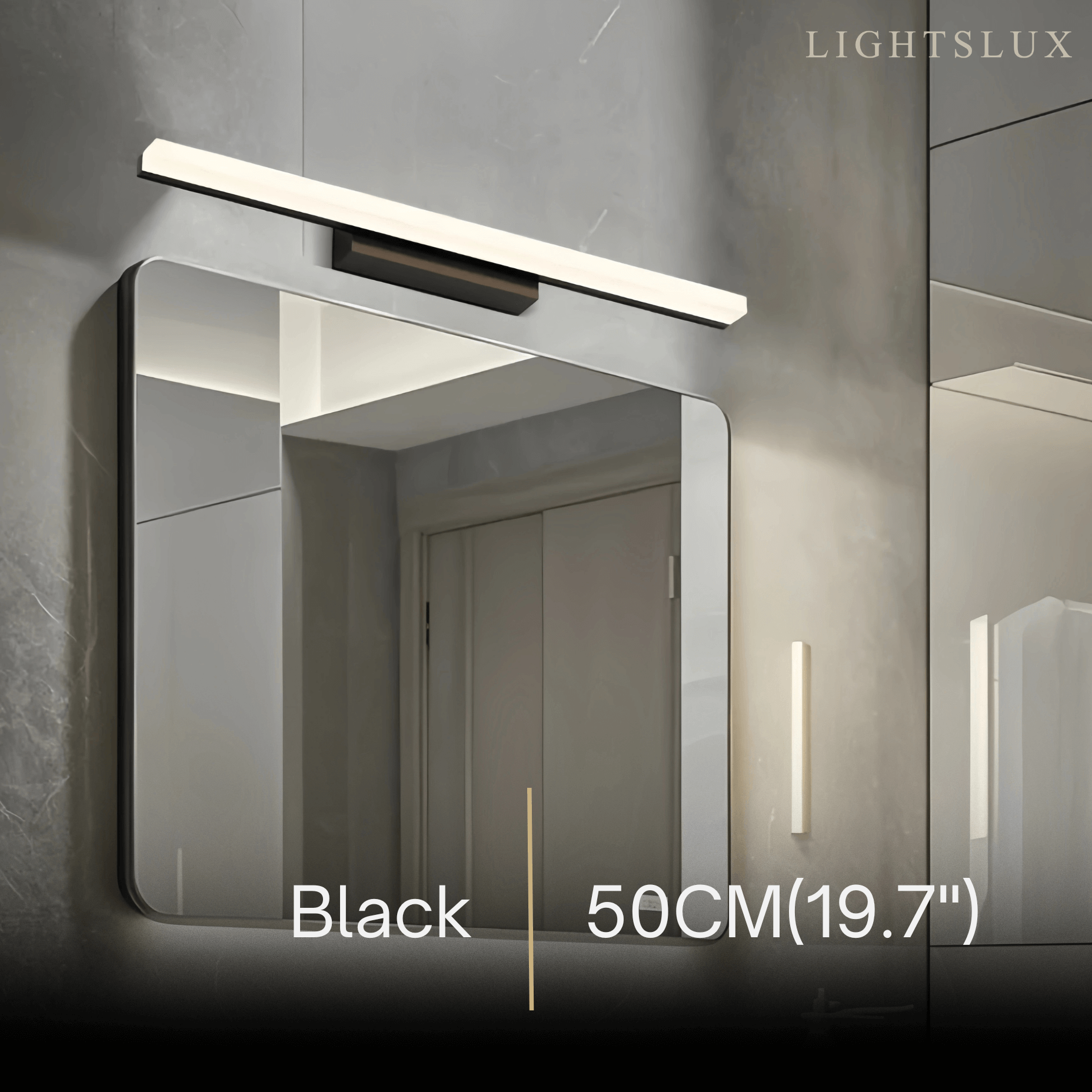 Minimalist Linear Vanity Wall Lamp