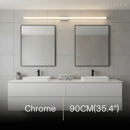 Minimalist Linear Vanity Wall Lamp