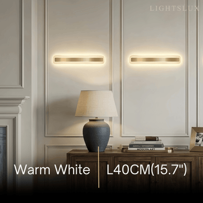Vanity Light — Metal & Acrylic 