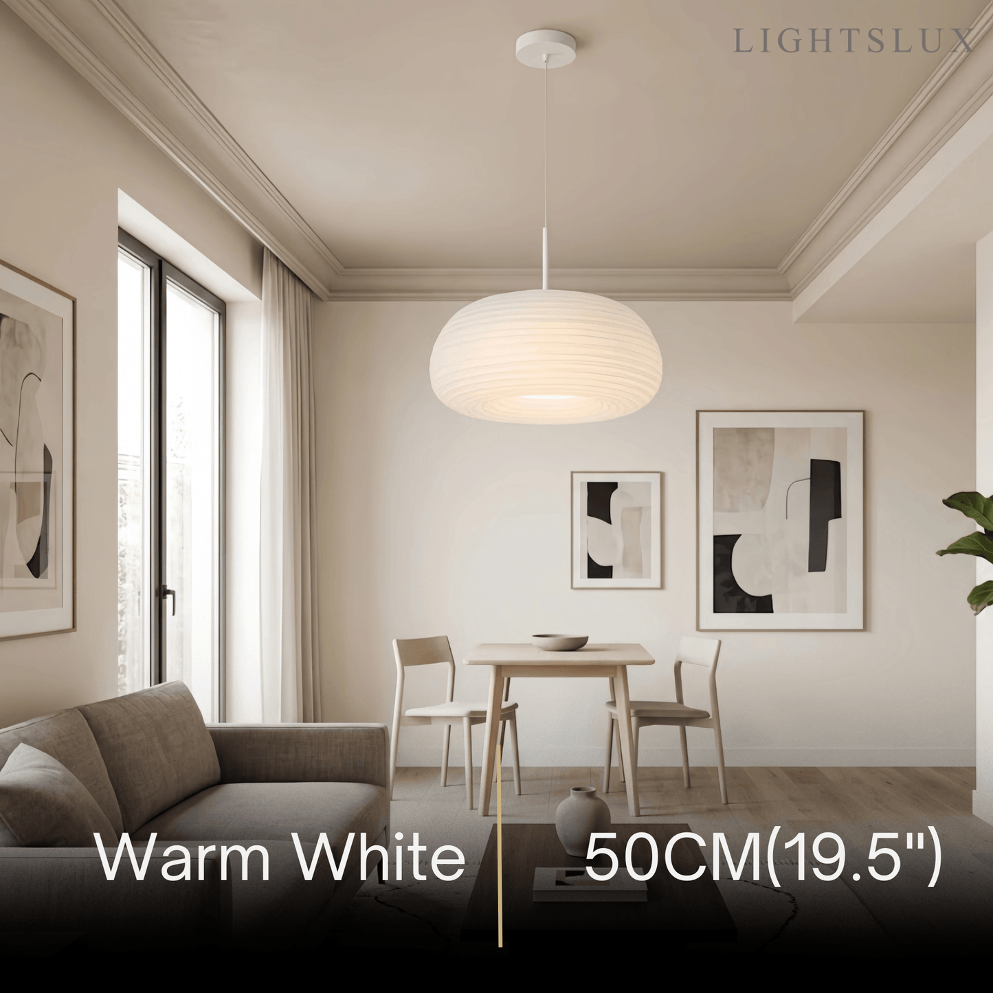 Crema Modern Cloud Pendant Light 