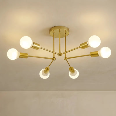 Nebula_Royal_Gold_Black_LED_Chandelier_Elegant_Lighting_for_Living