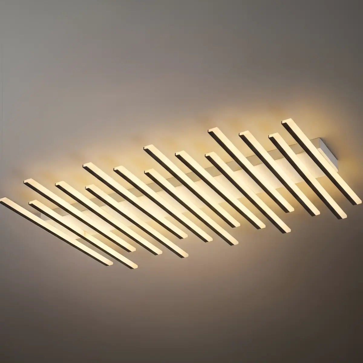 Arcato Minimalistische lineare Deckenleuchte - Metall-Deckenleuchte für das Wohnzimmer