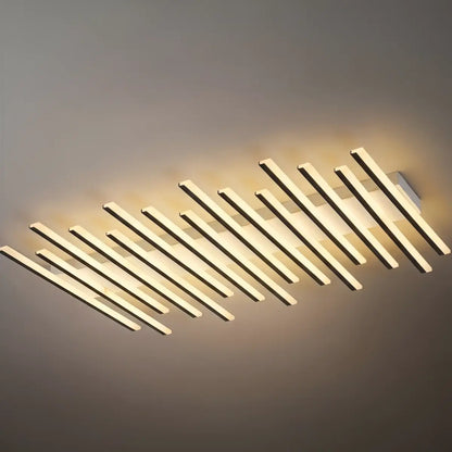Arcato Minimalistische lineare Deckenleuchte - Metall-Deckenleuchte für das Wohnzimmer