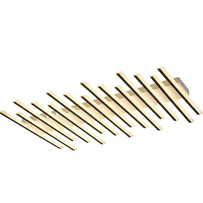 Arcato Minimalistische lineare Deckenleuchte - Metall-Deckenleuchte für das Wohnzimmer