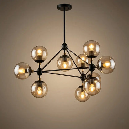 Modern Bubble Cluster Chandelier