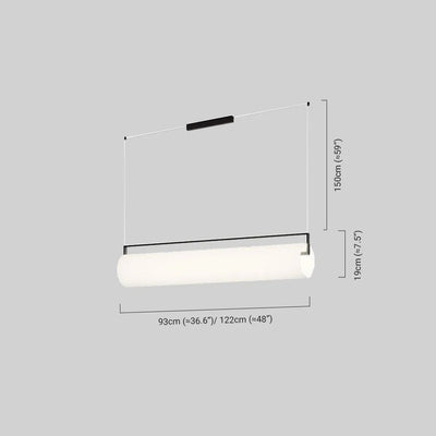  Cylindrical Metal & Acrylic Fixture for Dimensions