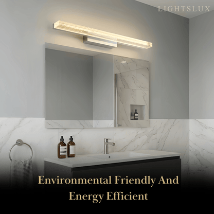 Arcato Modern Silver Vanity Light