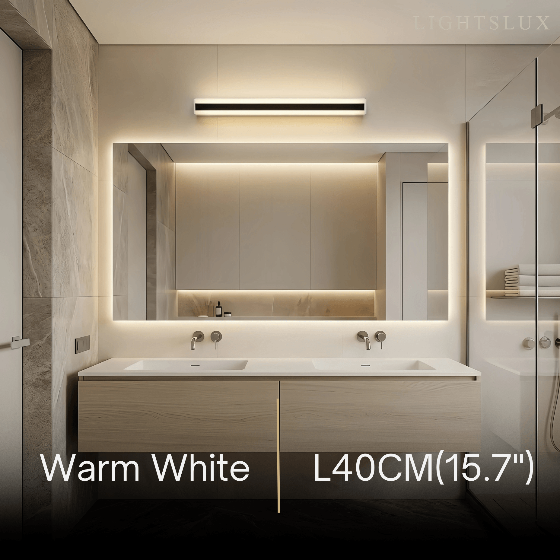 Arcato Minimalist Black LED Wall Lamp 