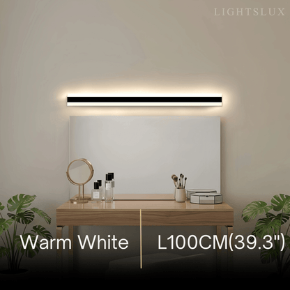 Arcato Minimalist Black LED Wall Lamp 