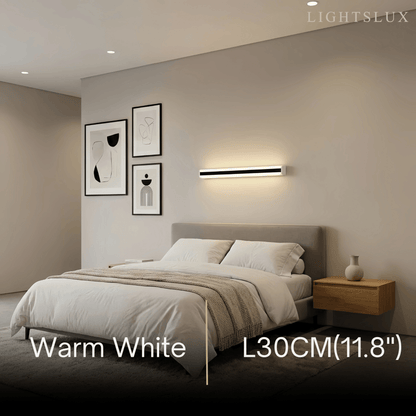 Arcato Minimalist Black LED Wall Lamp 