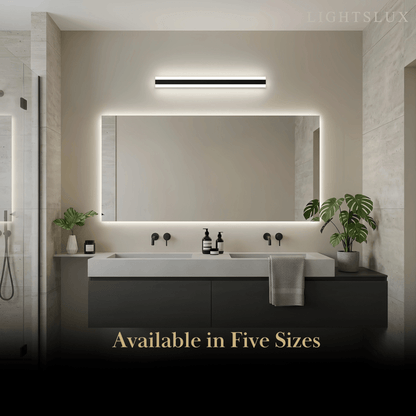 Arcato Minimalist Black LED Wall Lamp 