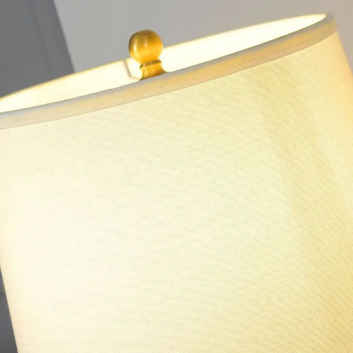 Zenno Modern Cylinder Fabric Floor Lamp