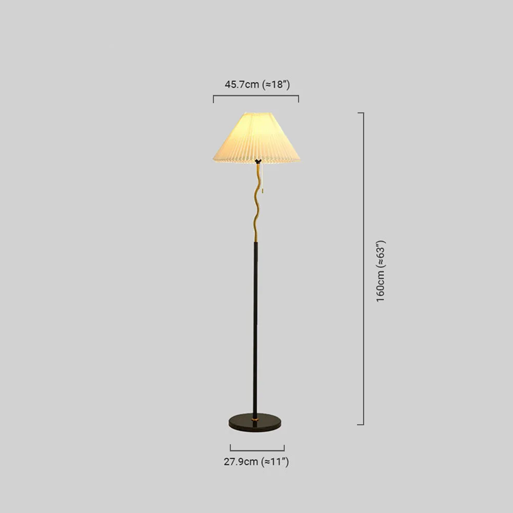 Minimalist Floor Lamp - Black