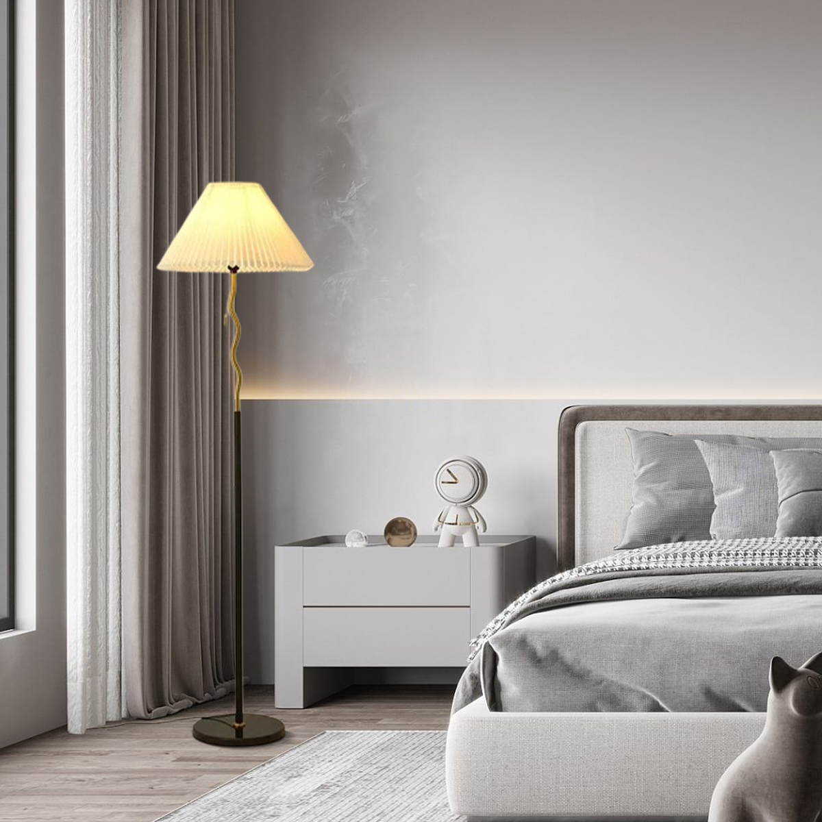 Minimalist Floor Lamp for Living Room