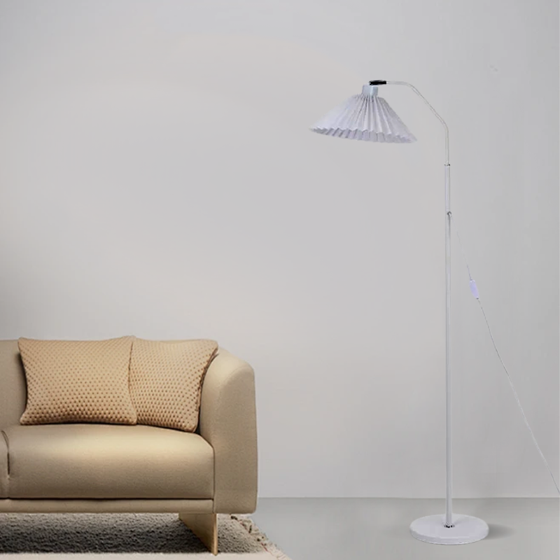 White Minimalist Modern Floor Lamp 