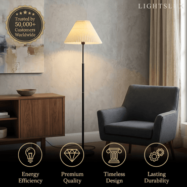 Crema Vintage Floor Lamp