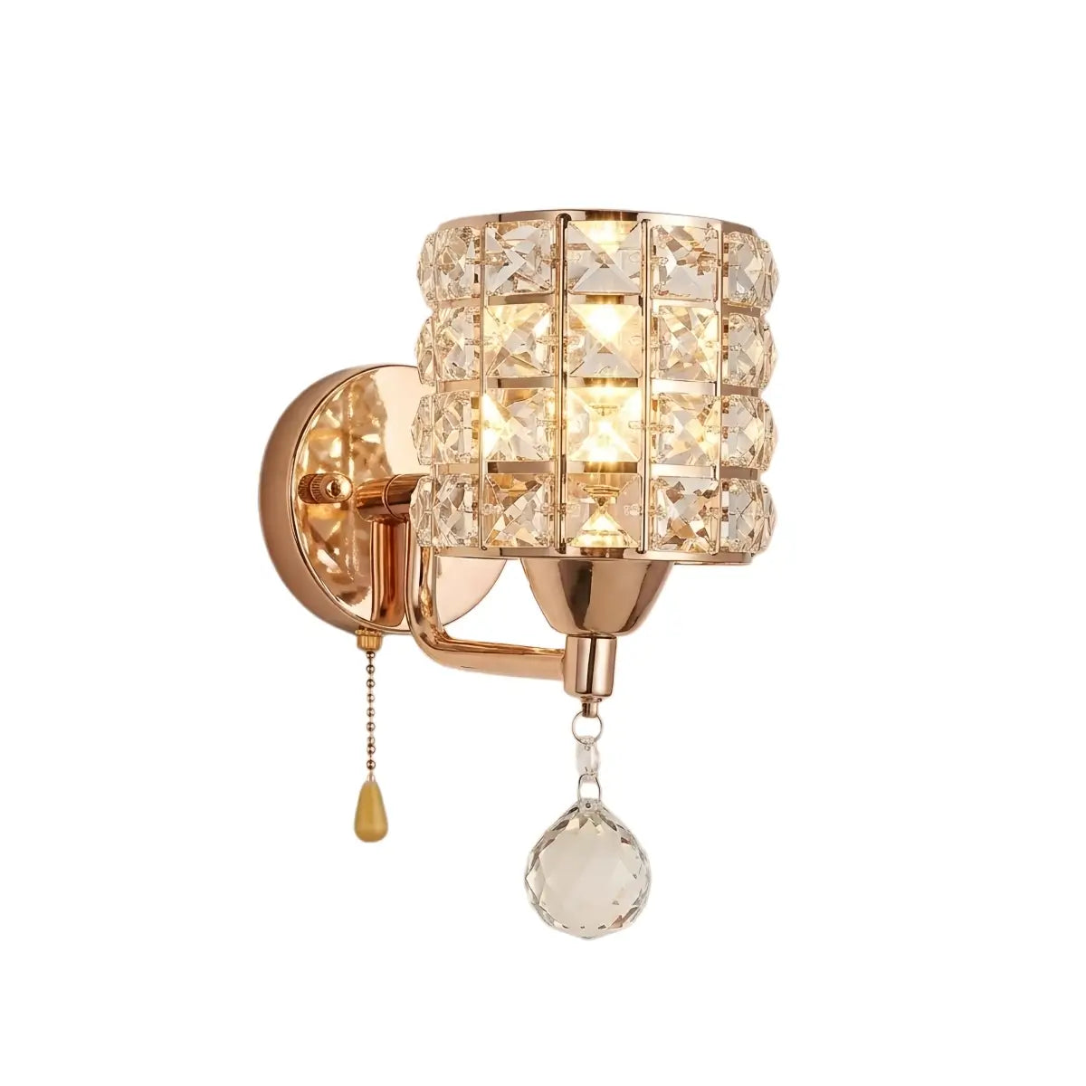 Excelis Modern Crystal Wall Lamp