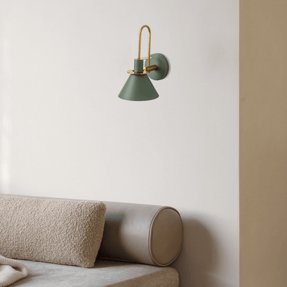 Irondale Nordic Kegelförmige Wandleuchte - Metall für Wohn-/Schlafzimmer