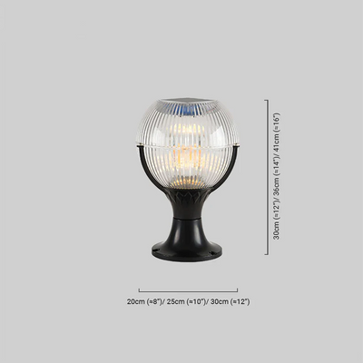 Lunara Modern Outdoor Pillar Lights