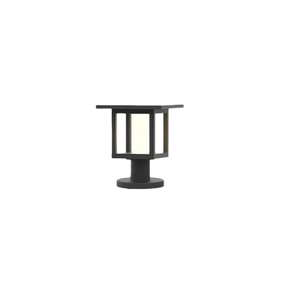 Modern Solar Pathway Lights  - Black