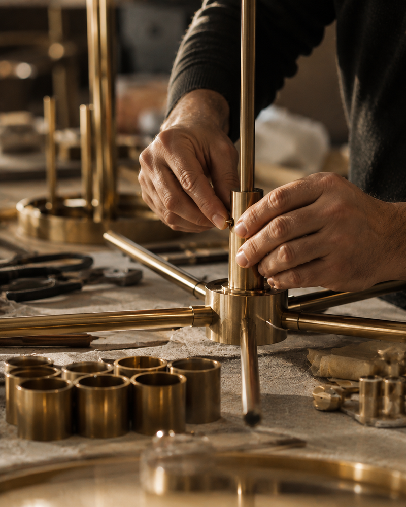 Handgefertigte Produktion