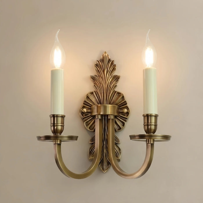 Vintage Kandelaber Metall Wandleuchte Esszimmer