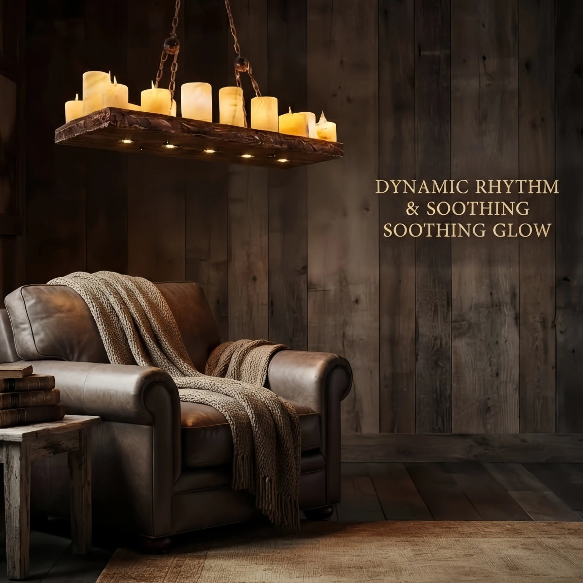 Irondale Vintage Candle Style Pendant Light – 16 Lights for Dining Room