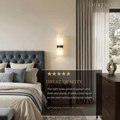 Vetro Modern Glass Wall Lamp