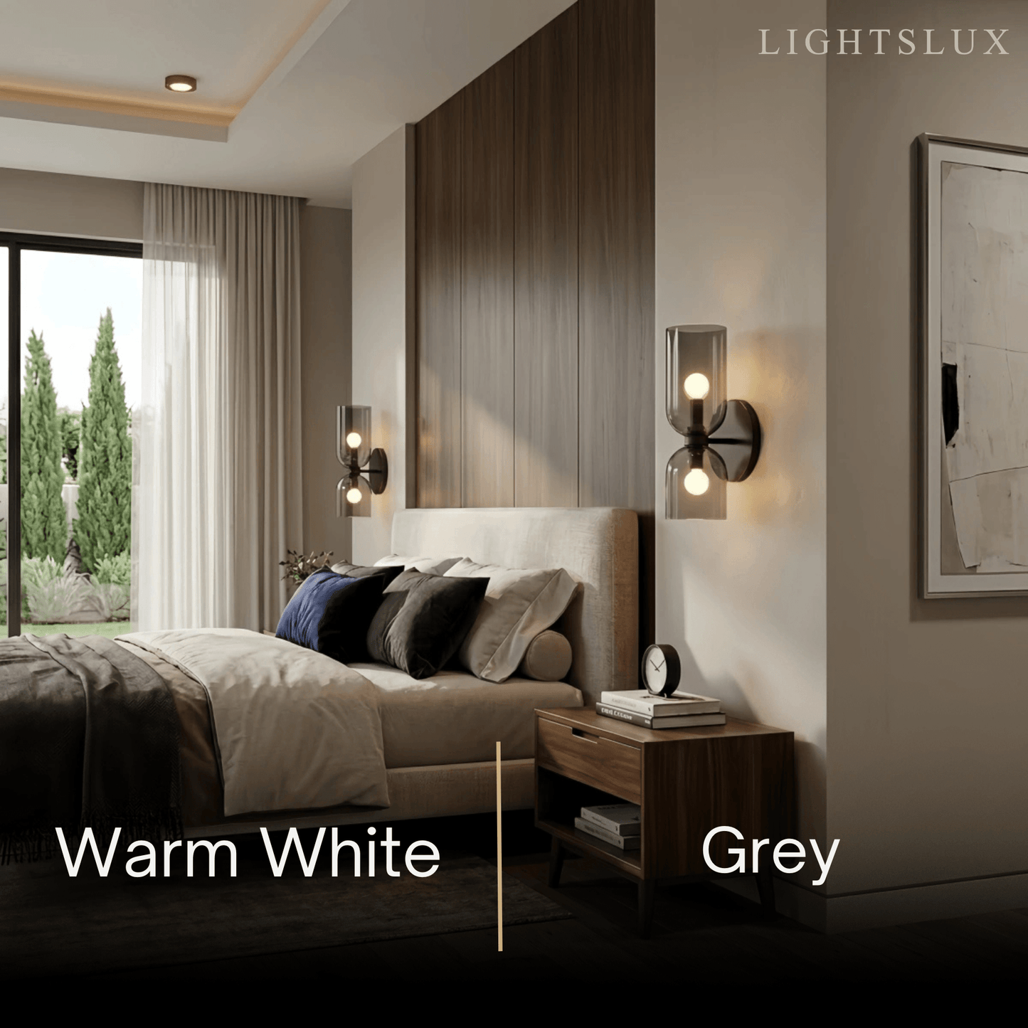 Vetro Modern Glass Wall Lamp