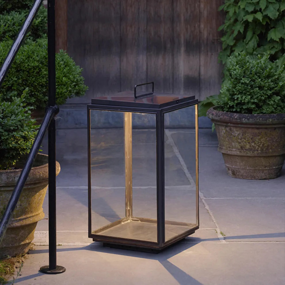 Irondale Industrial Outdoor Floor Lamp 