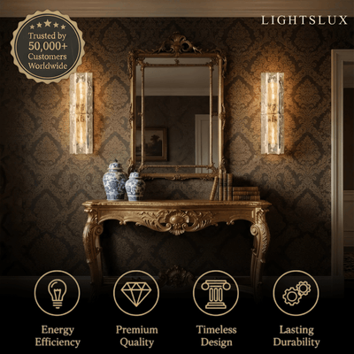 Vetro Elegant Postmodern Glass Wall Sconce